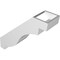 Ekena Millwork 5-in. W x 16-in. D x 16-in. H Copenhagen Architectural Grade PVC Knee Brace BRCP05X16X16CHG - alternate 5